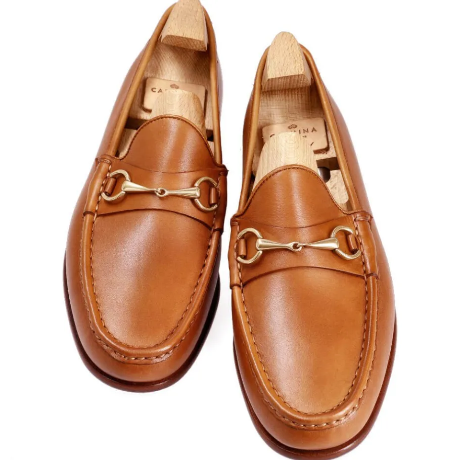 mocassins_a_boucle_funchal_cuir__carmina_3.webp Discount Carmina MOCASSINS A BOUCLE FUNCHAL CUIR | TANNED
