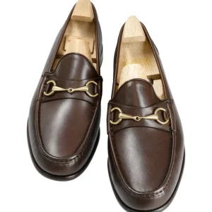 Shop Carmina MOCASSINS A BOUCLE RUSTICALF MARRON | BROWN