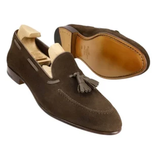 Clearance Carmina MOCASSINS A GLAND BRUN DAIM | BROWN