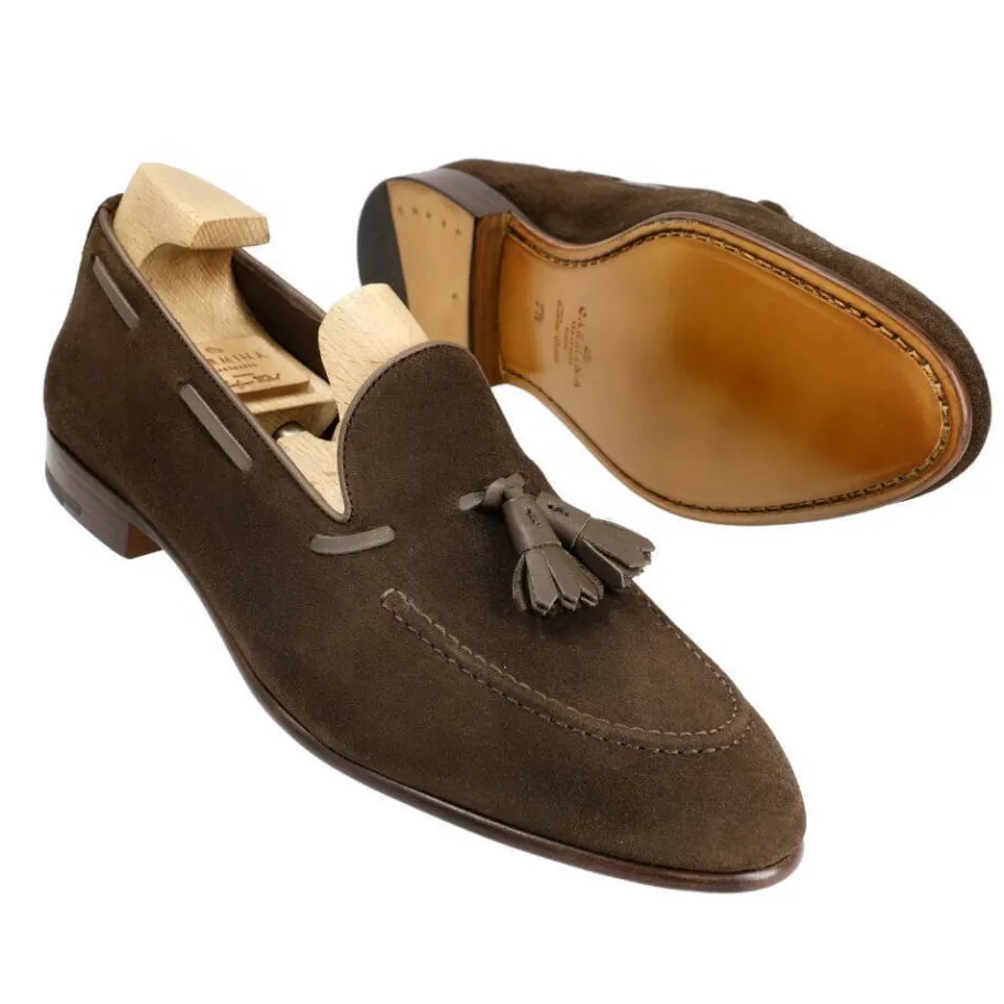 mocassins_a_gland_brun_daim__carmina_1.webp Clearance Carmina MOCASSINS A GLAND BRUN DAIM | BROWN