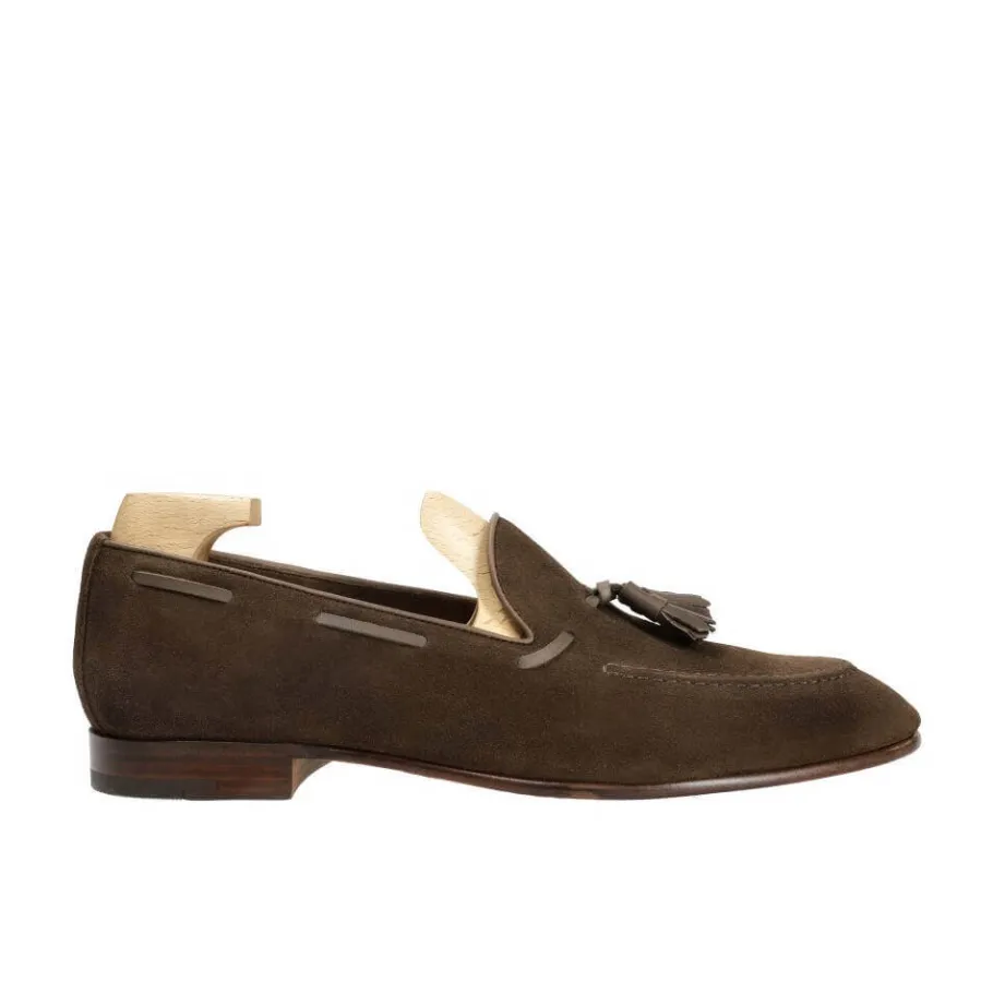 mocassins_a_gland_brun_daim__carmina_2.webp Clearance Carmina MOCASSINS A GLAND BRUN DAIM | BROWN