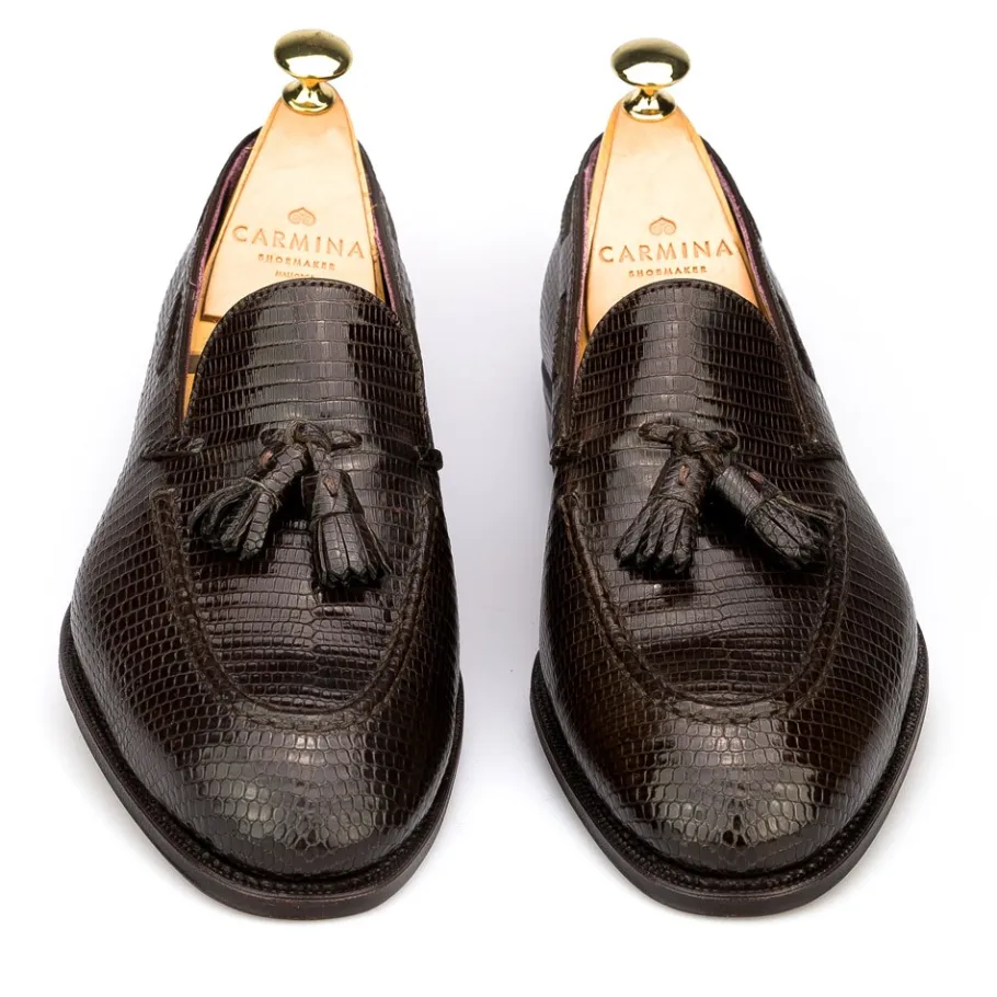 mocassins_a_gland_lezard_marron__carmina_3.webp Store Carmina MOCASSINS A GLAND LEZARD MARRON |