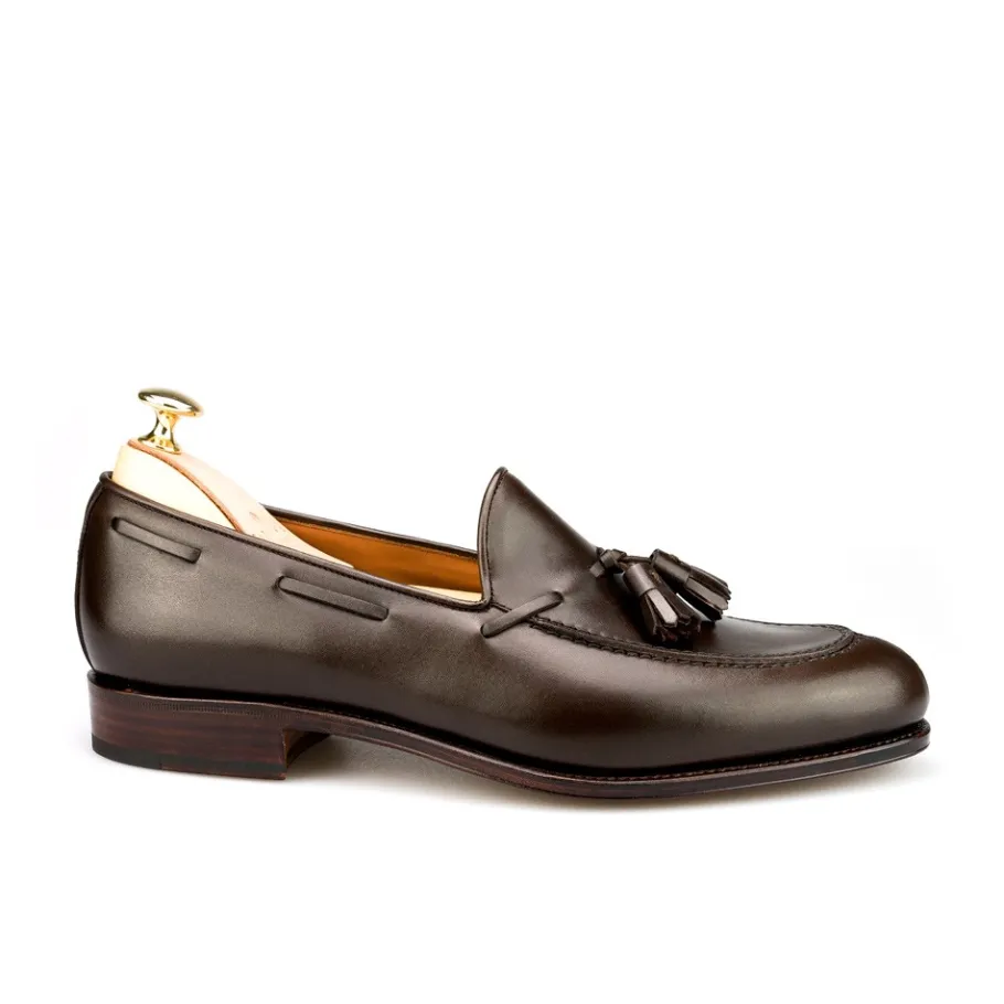 mocassins_a_gland_marron_boxcalf__carmina_2.webp Clearance Carmina MOCASSINS A GLAND MARRON BOXCALF | BROWN