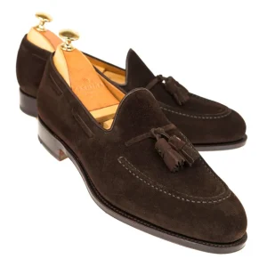 Fashion Carmina MOCASSINS A GLAND MARRON DAIM | BROWN