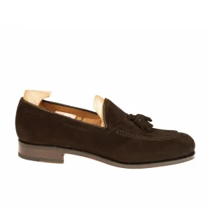 Outlet Carmina MOCASSINS A GLAND MARRON DAIM | BROWN