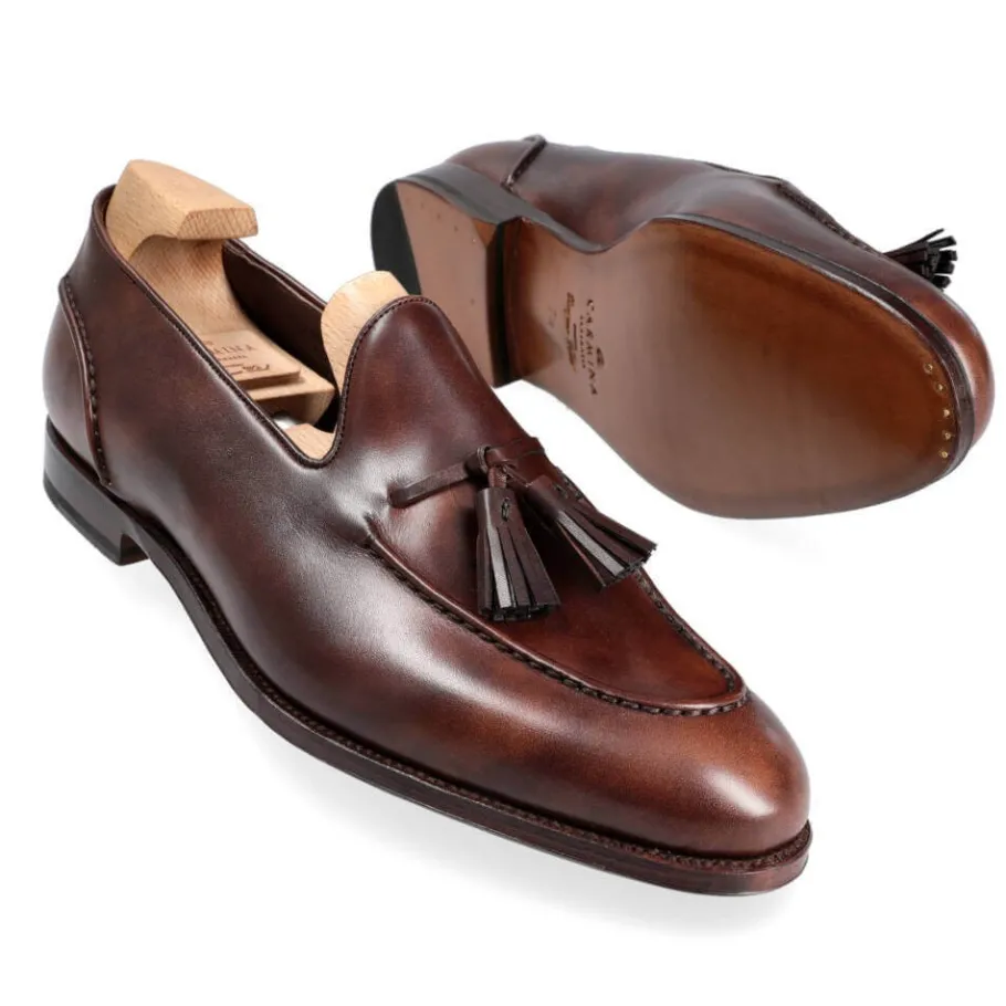 mocassins_a_gland_marron_museum__carmina_1.webp Fashion Carmina MOCASSINS A GLAND MARRON MUSEUM | BROWN