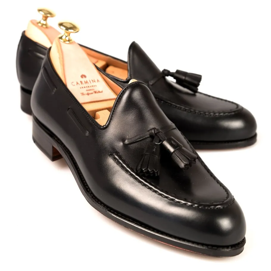 mocassins_a_gland_noir_boxcalf__carmina_0-2.webp Cheap Carmina MOCASSINS A GLAND NOIR BOXCALF | BLACK