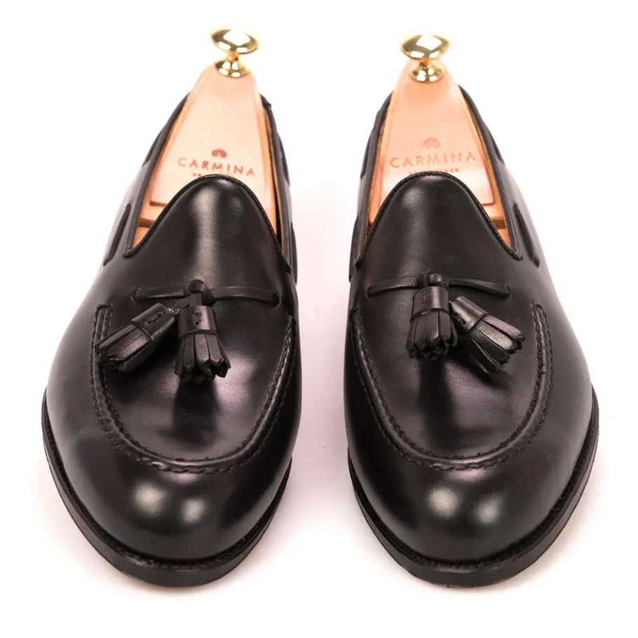 mocassins_a_gland_noir_boxcalf__carmina_3-2.webp Cheap Carmina MOCASSINS A GLAND NOIR BOXCALF | BLACK
