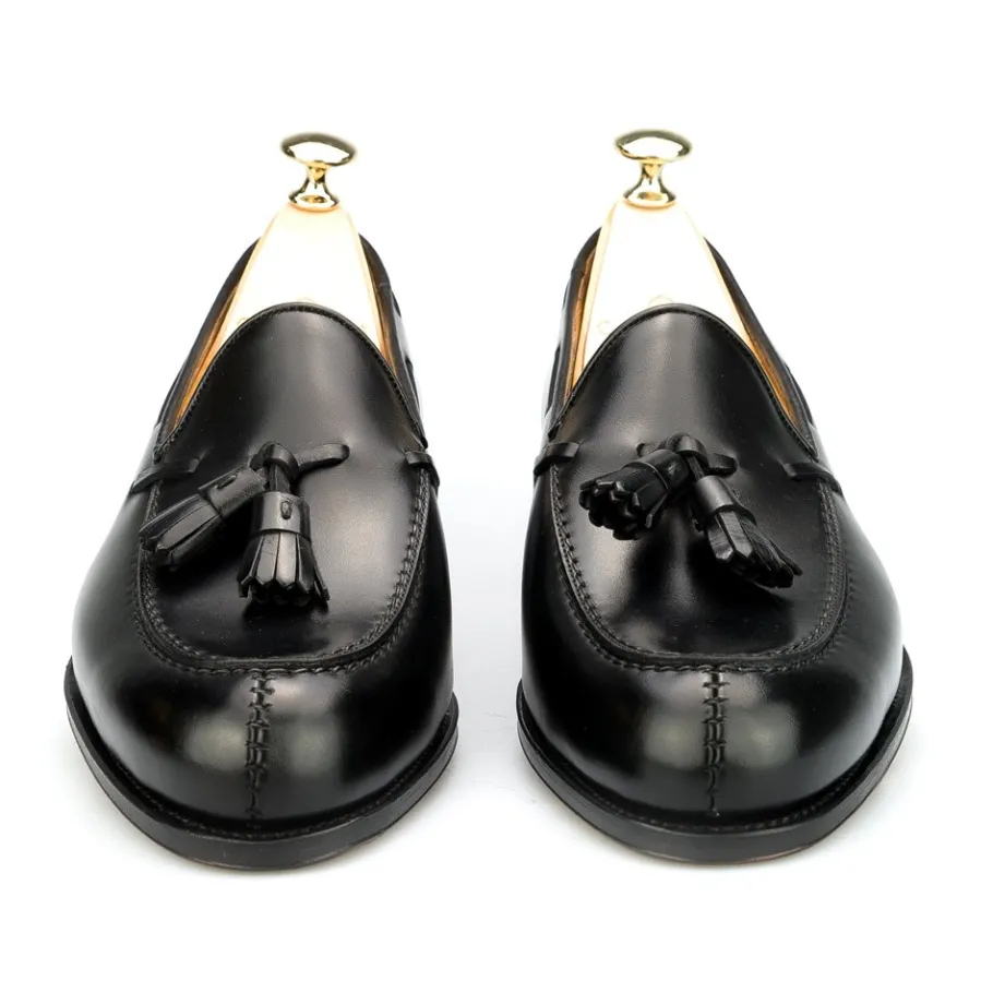 mocassins_a_gland_noir_boxcalf__carmina_3.webp Sale Carmina MOCASSINS A GLAND NOIR BOXCALF | BLACK