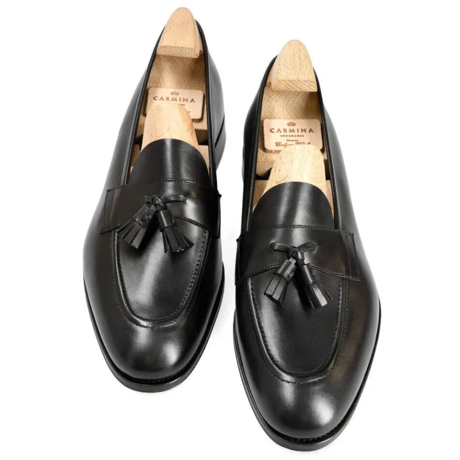 mocassins_a_gland_noir_vitello__carmina_3.webp New Carmina MOCASSINS A GLAND NOIR VITELLO | BLACK