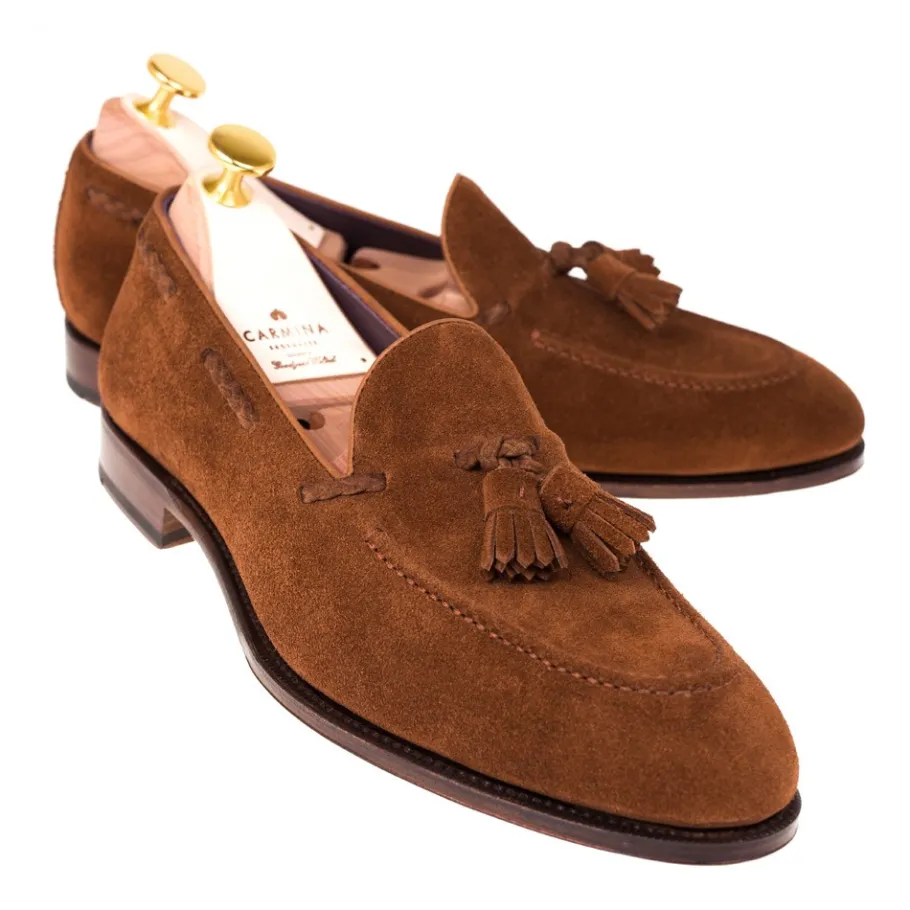 mocassins_a_gland_polo_daim__carmina_0.webp Shop Carmina MOCASSINS A GLAND DAIM | POLO