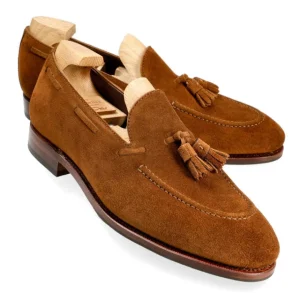 Outlet Carmina MOCASSINS A GLAND DAIM | SNUFF
