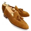 Best Carmina MOCASSINS A GLAND TABAC DAIM | TOBACCO