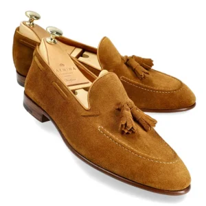 Best Carmina MOCASSINS A GLAND TABAC DAIM | TOBACCO