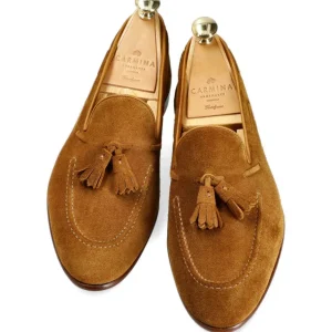 Best Carmina MOCASSINS A GLAND TABAC DAIM | TOBACCO