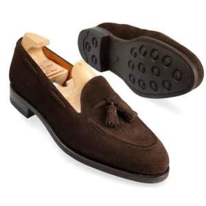 Best Sale Carmina MOCASSINS A GLANDS FEMME DAIM MARRON | BROWN