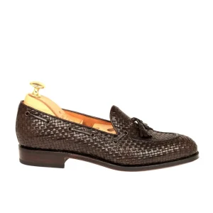 Best Sale Carmina MOCASSINS A GLANDS FEMME TRESSE MARRON | BROWN
