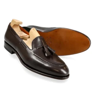 Clearance Carmina MOCASSINS A GLANDS FEMME VITELLO MARRON | BROWN