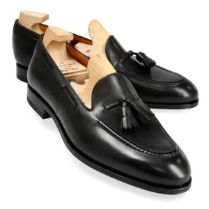 Sale Carmina MOCASSINS A GLANDS FEMME VITELLO NOIR | BLACK