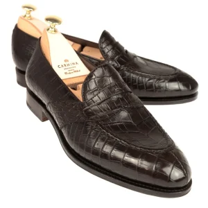 Fashion Carmina MOCASSINS ANTIFAZ ALLIGATOR MARRON | BROWN