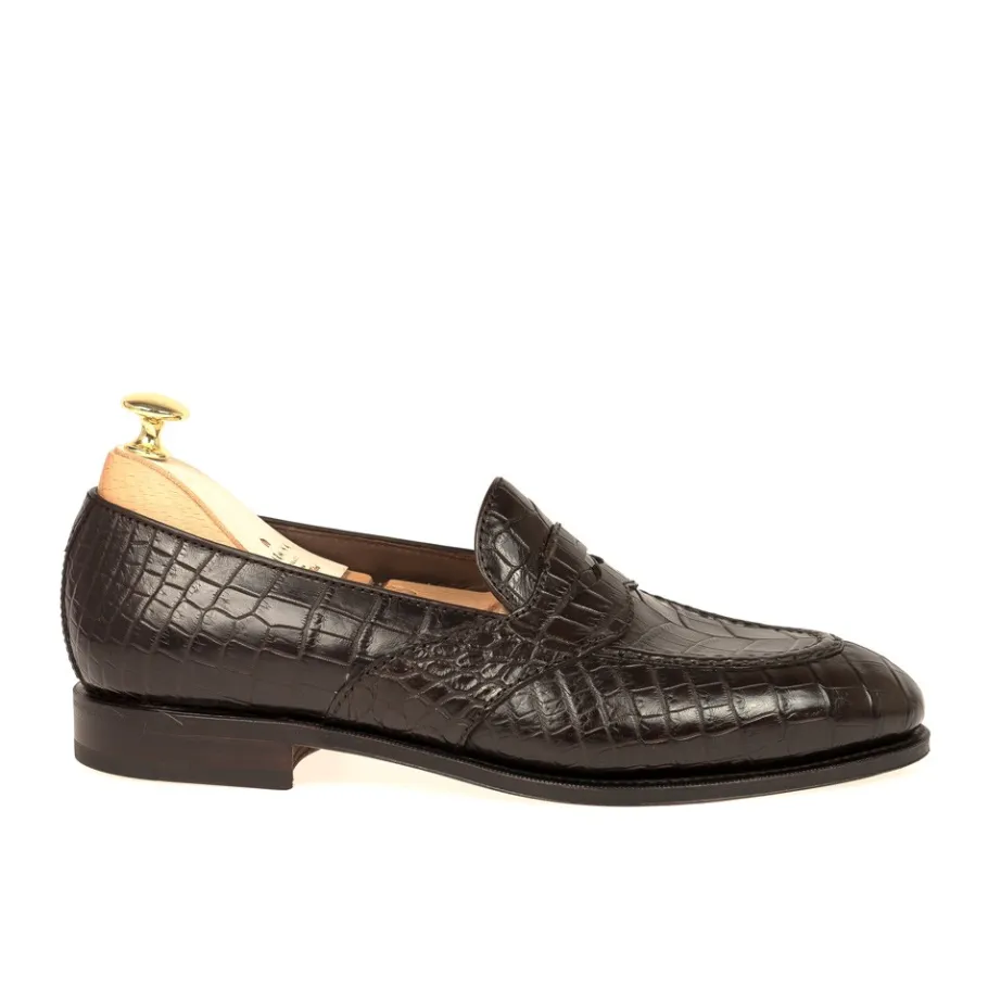 mocassins_antifaz_alligator_marron__carmina_2.webp Fashion Carmina MOCASSINS ANTIFAZ ALLIGATOR MARRON | BROWN