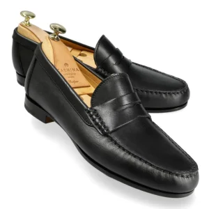 Best Sale Carmina MOCASSINS ANTIFAZ BOXCALF NOIR | BLACK