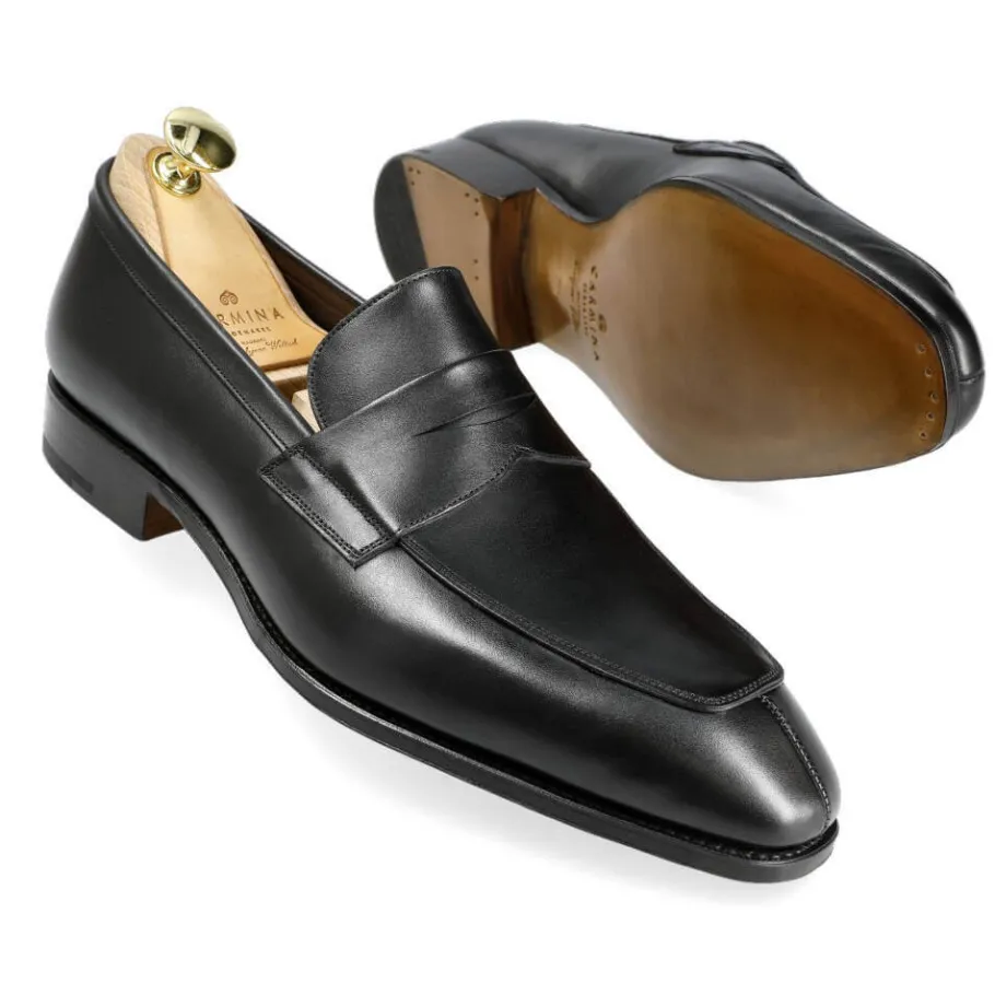 mocassins_antifaz_boxcalf_noir__carmina_1.webp Store Carmina MOCASSINS ANTIFAZ BOXCALF NOIR | BLACK
