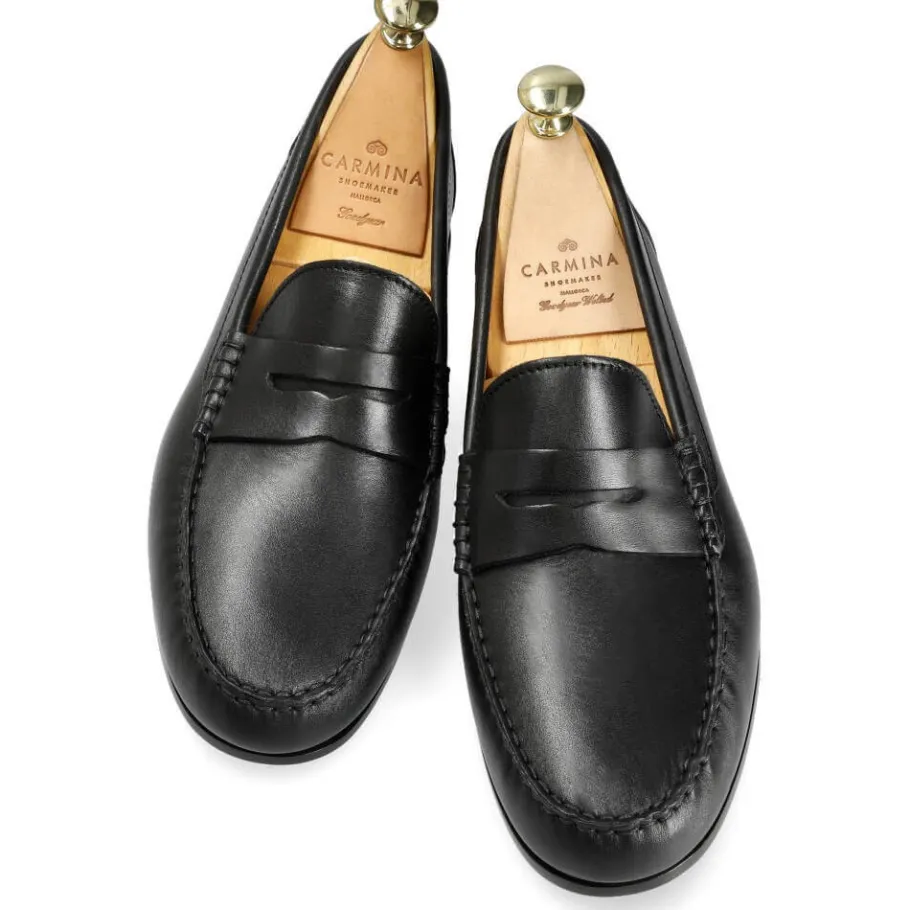 mocassins_antifaz_boxcalf_noir__carmina_3-2.webp Best Sale Carmina MOCASSINS ANTIFAZ BOXCALF NOIR | BLACK