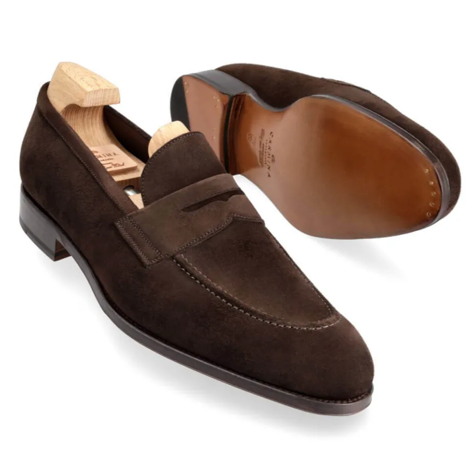 mocassins_antifaz_daim_marron__carmina_1-1.webp New Carmina MOCASSINS ANTIFAZ DAIM MARRON | BROWN