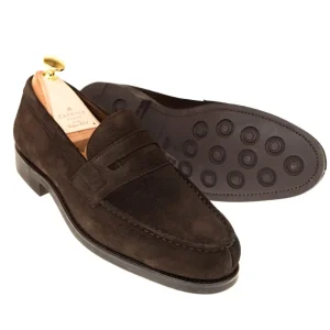 Flash Sale Carmina MOCASSINS ANTIFAZ DAIM MARRON | BROWN