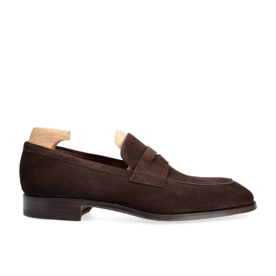 mocassins_antifaz_daim_marron__carmina_2.webp Sale Carmina MOCASSINS ANTIFAZ DAIM MARRON | BROWN