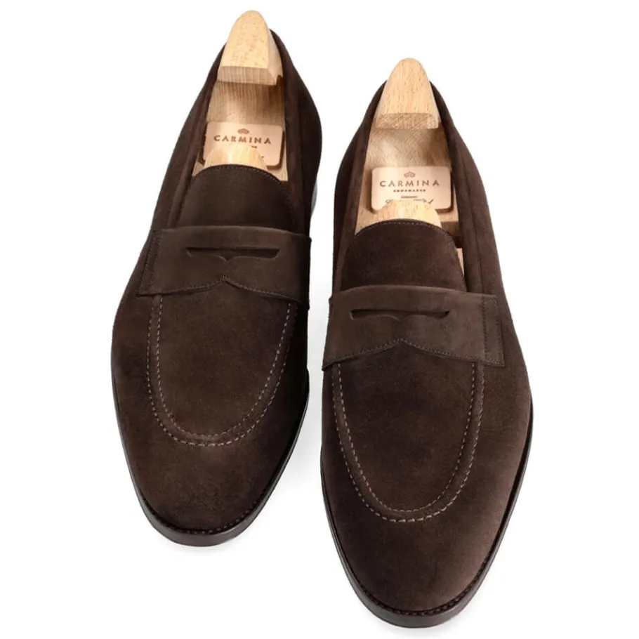 mocassins_antifaz_daim_marron__carmina_3-1.webp New Carmina MOCASSINS ANTIFAZ DAIM MARRON | BROWN