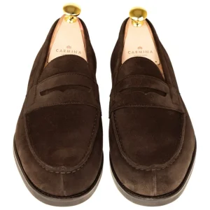 Flash Sale Carmina MOCASSINS ANTIFAZ DAIM MARRON | BROWN