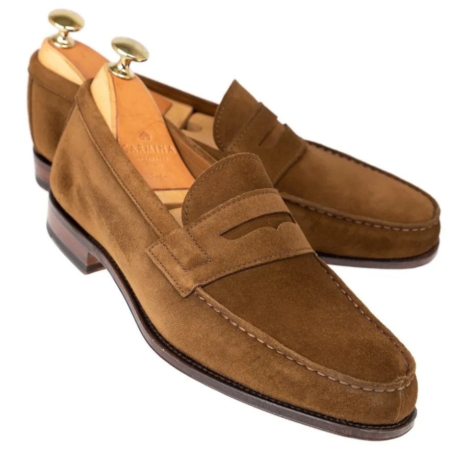 mocassins_antifaz_daim_snuff__carmina_0.webp Best Sale Carmina MOCASSINS ANTIFAZ DAIM | SNUFF