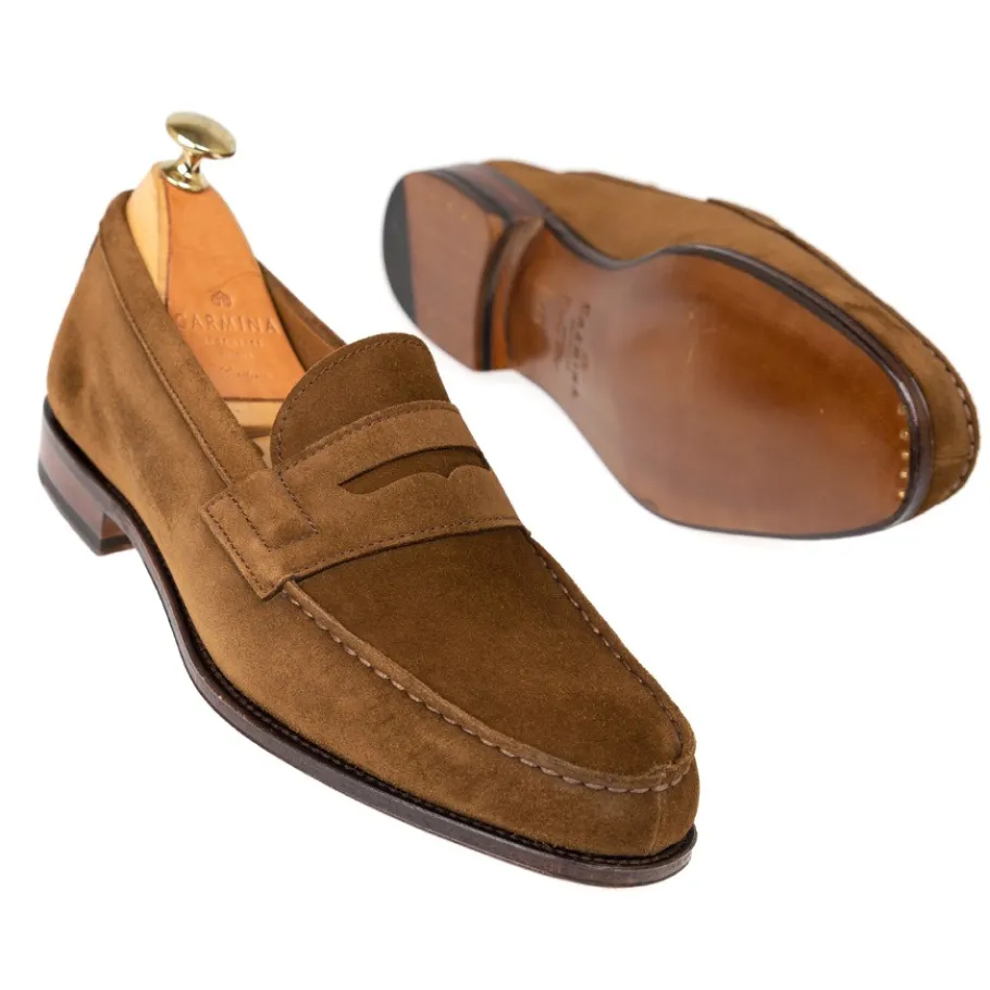 mocassins_antifaz_daim_snuff__carmina_1.webp Best Sale Carmina MOCASSINS ANTIFAZ DAIM | SNUFF