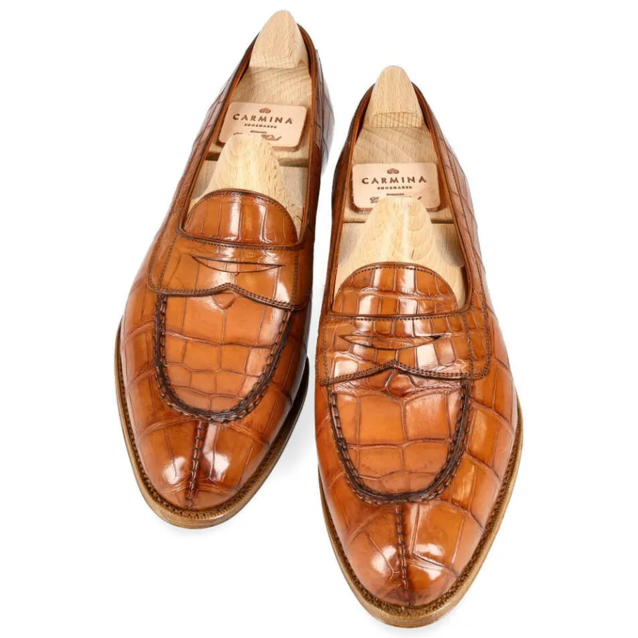 mocassins_antifaz_femme_alligator_cuir__carmina_3.webp Cheap Carmina MOCASSINS ANTIFAZ FEMME ALLIGATOR CUIR | TANNED