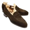 Clearance Carmina MOCASSINS ANTIFAZ FEMME DAIM MARRON | BROWN