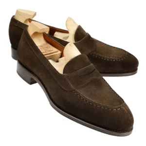 Clearance Carmina MOCASSINS ANTIFAZ FEMME DAIM MARRON | BROWN