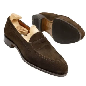 Clearance Carmina MOCASSINS ANTIFAZ FEMME DAIM MARRON | BROWN