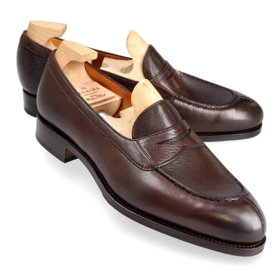 mocassins_antifaz_femme_rusticalf_marron_carmina_0.webp Cheap Carmina MOCASSINS ANTIFAZ FEMME RUSTICALF MARRON | BROWN