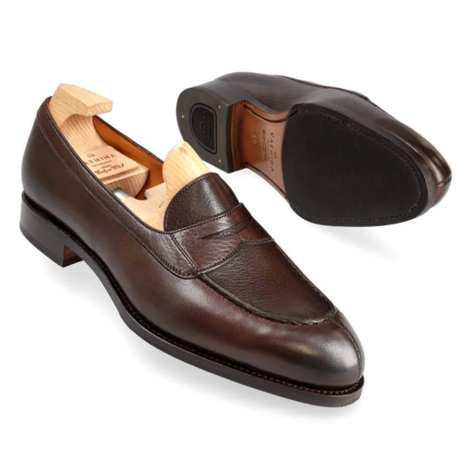 mocassins_antifaz_femme_rusticalf_marron_carmina_1.webp Cheap Carmina MOCASSINS ANTIFAZ FEMME RUSTICALF MARRON | BROWN