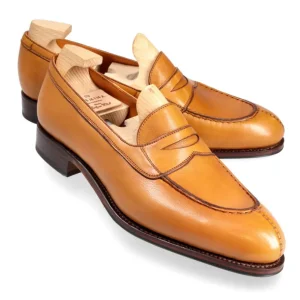 New Carmina MOCASSINS ANTIFAZ FEMME RUSTICALF TAN | TANNED