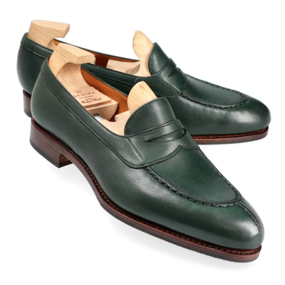 mocassins_antifaz_femme_rusticalf_vert_carmina_0.webp Discount Carmina MOCASSINS ANTIFAZ FEMME RUSTICALF VERT | GREEN