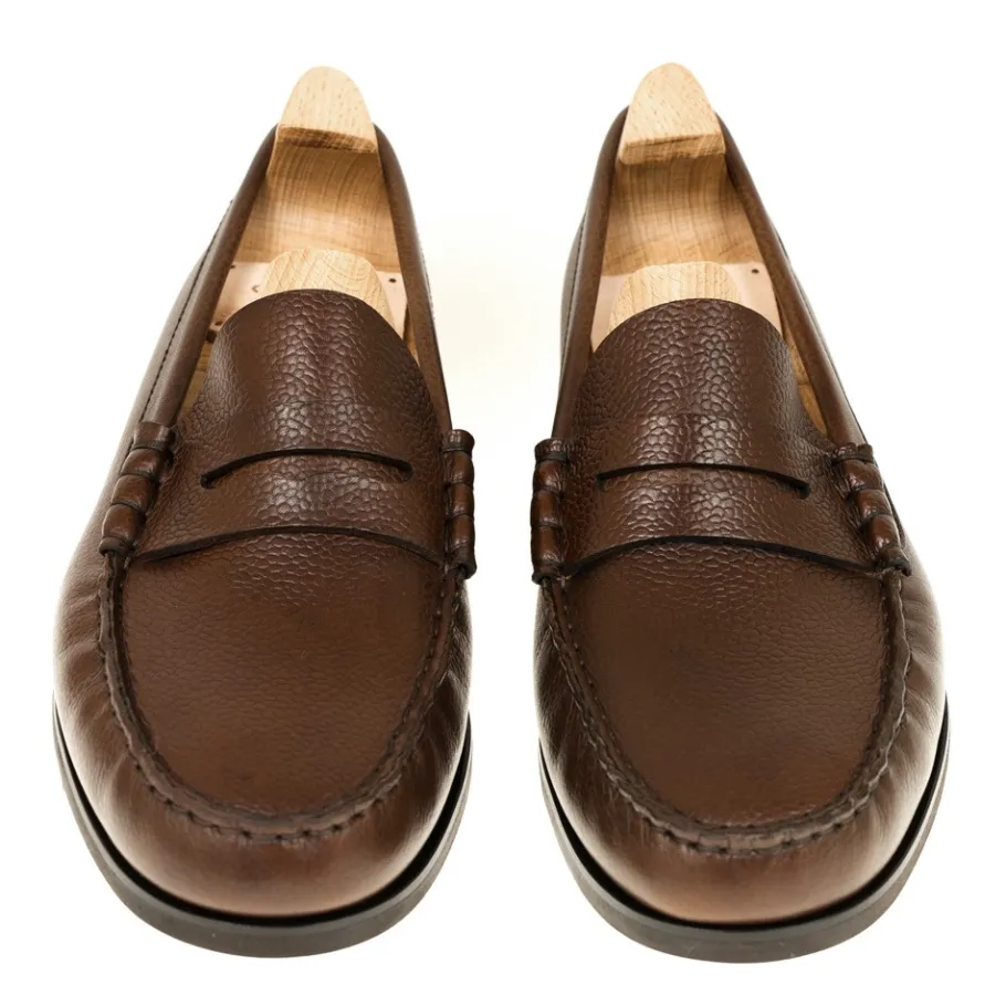 mocassins_antifaz_karagrain_marron__carmina_3.webp Best Sale Carmina MOCASSINS ANTIFAZ KARAGRAIN MARRON | BROWN