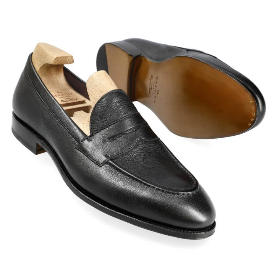 mocassins_antifaz_rusticalf_noir__carmina_1.webp Best Carmina MOCASSINS ANTIFAZ RUSTICALF NOIR | BLACK