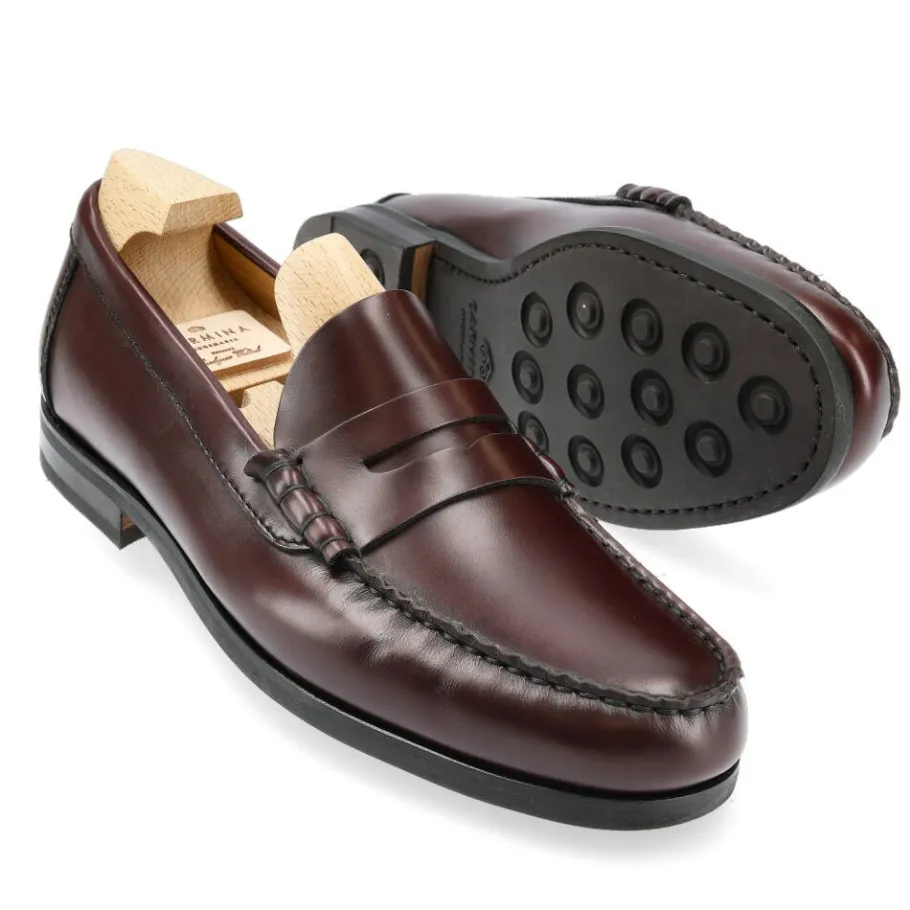 mocassins_antifaz_varik_bordeaux__carmina_1.webp Fashion Carmina MOCASSINS ANTIFAZ VARIK BORDEAUX | BURGUNDY