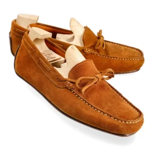 Flash Sale Carmina MOCASSINS AVEC NOEUD FEMME DAIM TABAC | TOBACCO