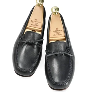 Cheap Carmina MOCASSINS AVEC NOEUD FEMME RUSTICALF MARINO | NAVY