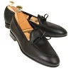 Best Sale Carmina MOCASSINS AVEC NOEUD FEMME RUSTICALF NOIR | BLACK