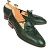 Clearance Carmina MOCASSINS AVEC NOEUD FEMME RUSTICALF VERT | GREEN